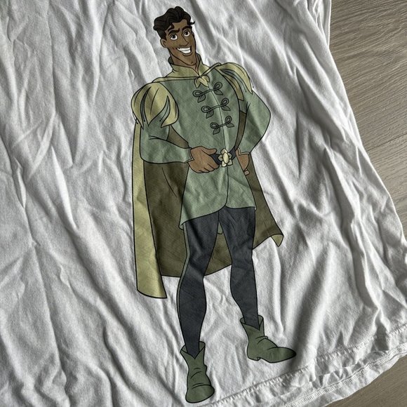 Disney Princess and‎ the Frog Prince Naveen Dip-Dye T-Shirt - BoxLunch 3X Unisex - Picture 2 of 7